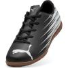 imagePUMA UnisexChild Attacanto Indoor Training Soccer Shoes SneakerBlackwhite Ah25