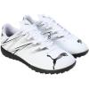 imagePUMA UnisexChild Attacanto Turf Training Soccer CleatsWhiteBlack