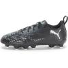 imagePUMA UnisexChild Future Play Firm Artificial Ground Soccer CleatsPuma Blackcool Light Grayfluo Green