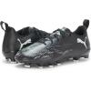 imagePUMA UnisexChild Future Play Firm Artificial Ground Soccer CleatsPuma Blackcool Light Grayfluo Green