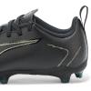 imagePUMA UnisexChild Ultra Play Firm Artificial Ground Soccer Cleats SneakerBlackfizzy Lightgreen Terrain Ah25