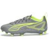 imagePUMA UnisexChild Ultra Play Firm Artificial Ground Soccer Cleats SneakerMatte Aged Silveryellow Alertpuma Aged Silver