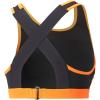 imagePUMA Womens Individualblaze High Neck BraBlackultra Orange