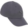 imagePUMA Womens Tonal Jumpcat Washed Cotton Twill Adjustable Baseball CapGalactic Gray