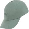 imagePUMA Womens Tonal Jumpcat Washed Cotton Twill Adjustable Baseball CapGreen Moon