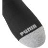 imagePUMA mens 6 Pack Crew SocksBlackGray