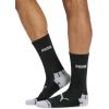 imagePUMA mens 6 Pack Crew SocksBlackGrey