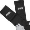 imagePUMA mens 6 Pack Crew SocksBlackGrey