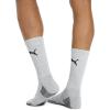 imagePUMA mens 6 Pack Crew SocksBlackGrey Combo