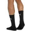 imagePUMA mens 6 Pack Crew SocksBlackGrey Detail