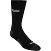 imagePUMA mens 6 Pack Crew SocksBlackGrey Logo