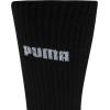 imagePUMA mens 6 Pack Crew SocksBlackGrey Logo