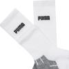 imagePUMA mens 6 Pack Crew SocksWhiteBlackGrey