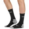 imagePUMA mens 6 Pack Crew SocksWhiteBlackGrey