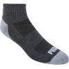imagePUMA mens 6 Pack Quarter Crew SocksBlackGrey Combo