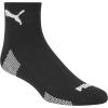 imagePUMA mens 6 Pack Quarter Crew SocksBlackWhite