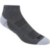 imagePUMA mens 6 Pack Quarter Crew SocksDark GreyBlack Red Combo