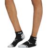 imagePUMA mens 6 Pack Quarter Crew SocksWhiteBlackGrey