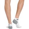 imagePUMA mens 6 Pack Quarter Crew SocksWhiteBlackGrey