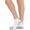 imagePUMA mens 6 Pack Quarter Crew SocksWhiteGrey Detail