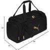 imagePUMA unisex adult Evercat Accelerator Duffel BagsBlackGold