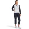 imagePUMA womens Lightweight 14 Zip ShellWhite Glowdeep Navy