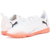 imagePuma UnisexChild Future Play Turf Training Soccer Cleats SneakerWhiteblackglowing Red Ah25