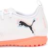 imagePuma UnisexChild Future Play Turf Training Soccer Cleats SneakerWhiteblackglowing Red Ah25