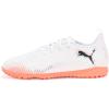 imagePuma UnisexChild Future Play Turf Training Soccer Cleats SneakerWhiteblackglowing Red Ah25