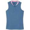imagePuma Womens Range Pique Sleeveless Golf PoloBlue Horizon
