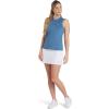 imagePuma Womens Range Pique Sleeveless Golf PoloBlue Horizon