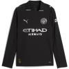 imageManchester City FC Kids 202526 LongSleeve Away Soccer Jersey  Black