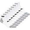imagePUMA Mens 8 Pack Athletic Cushioned Quarter Crew SocksWhiteBlack
