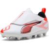 imagePUMA UnisexChild Ultra Play Hook and Loop Firm Artificial Ground Soccer Cleats SneakerPuma Whitepuma Blackglowing Red