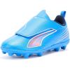 imagePUMA UnisexChild Ultra Play Hook and Loop Firm Artificial Ground Soccer Cleats SneakerUltra Bluewhiteglowing Red Ah25