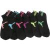 imagePUMA Womens 6 Pack Runner SocksBlackPink