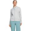imagePUMA womens Cloudspun Heather Full Zip JacketHigh Rise Heather