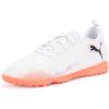 imagePuma UnisexChild Future Play Turf Training Soccer Cleats SneakerWhiteblackglowing Red Ah25