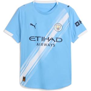 imageManchester City FC Mens 202526 Authentic Home Soccer Jersey  Slim Fit  Team Light Blue