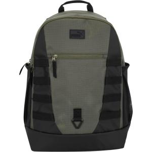 imagePUMA Fluid Backpack BlackSilver LargeGreen Moss