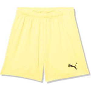 imagePUMA Kids Teamrise 4quot ShortsCyber Yellowpuma Black