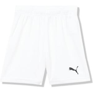 imagePUMA Kids Teamrise 4quot ShortsPuma Whitepuma Blac