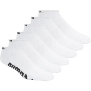 imagePUMA Mens 6 Pack Low Cut SocksWhite