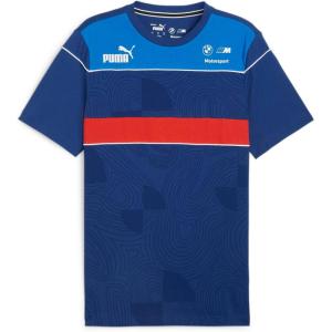 imagePUMA Mens Standard BMW M Motorsport Graphic TeePro Bluem Colorss24 Sds