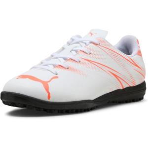 imagePUMA UnisexChild Attacanto Turf Training Soccer CleatsPuma Whiteglowing Red