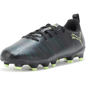 imagePUMA UnisexChild Future Play Firm Artificial Ground Soccer CleatsBlackfizzy Lightgreen Terrain Ah25