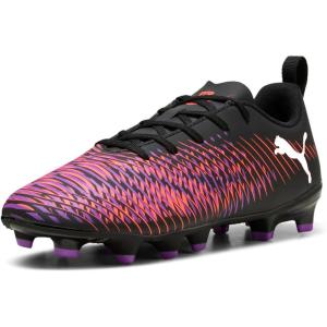 imagePUMA UnisexChild Future Play Firm Artificial Ground Soccer CleatsPuma Blackpuma Whiteglowing Red