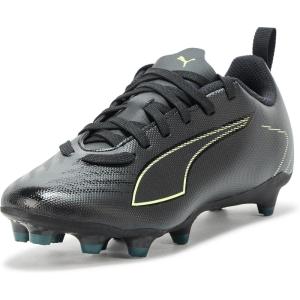 imagePUMA UnisexChild Ultra Play Firm Artificial Ground Soccer Cleats SneakerBlackfizzy Lightgreen Terrain Ah25