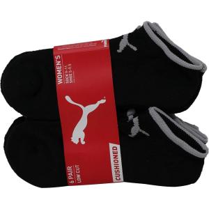 imagePUMA Womens 6 Pack Runner SocksBlackgrey