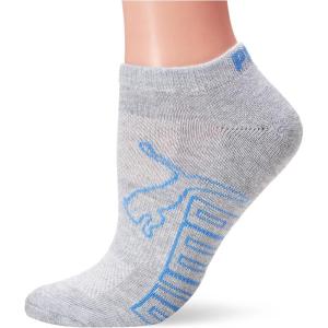 imagePUMA Womens 6 Pack Runner SocksGrey White Pink